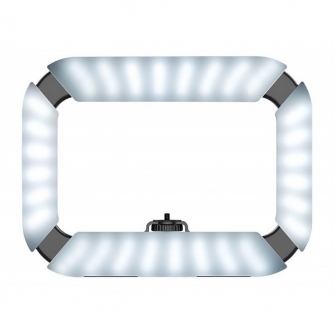 LED Lampas kamerai - Ulanzi LED lamp with smartphone adapter U200 – WB (2500 K – 8500 K) - быстрый заказ от производителя