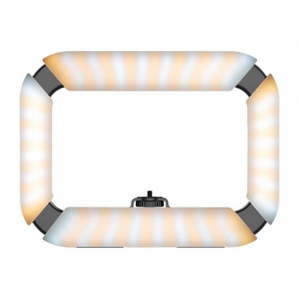 LED Lampas kamerai - Ulanzi LED lamp with smartphone adapter U200 – WB (2500 K – 8500 K) - ātri pasūtīt no ražotāja