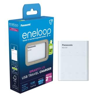 Batteries and chargers - Charger Panasonic ENELOOP BQ-CC87USB Powerbank, 2.25 h BOOM - buy today in store and with delivery