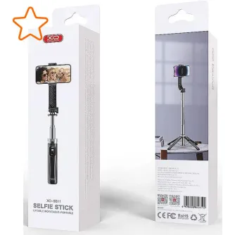 Aksesuāri Viedtālruņiem - XO Selfie Stick BT statīvs SS11 100cm, melns - ātri pasūtīt no ražotāja Profesionāļu labākā izvēle