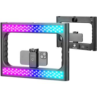 NEEWER RGB-A111 II Smartphone Video Rig with Light Kit 10102117