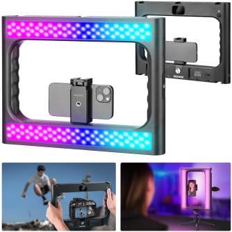 NEEWER RGB-A111 II Smartphone Video Rig with Light Kit 10102117