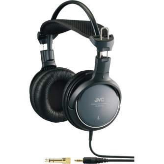 JVC HA-RX 700 headphones 3.5mm with 6.3mm adapter
