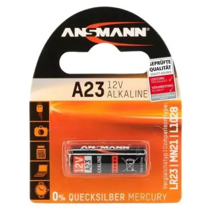 Ansmann Alkaline A 23 12 V for remote controls