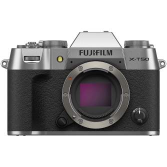 Bezspoguļa kameras - Fujifilm X-T50 APS-C 40MP X-Trans Silver mirrorless camera - ātri pasūtīt no ražotāja
