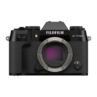 Mirrorless Cameras - Fujifilm X-T50 APS-C 40MP X-Trans Black mirrorless camera - buy today in Master Foto store and with delivery Best choise selected by experts