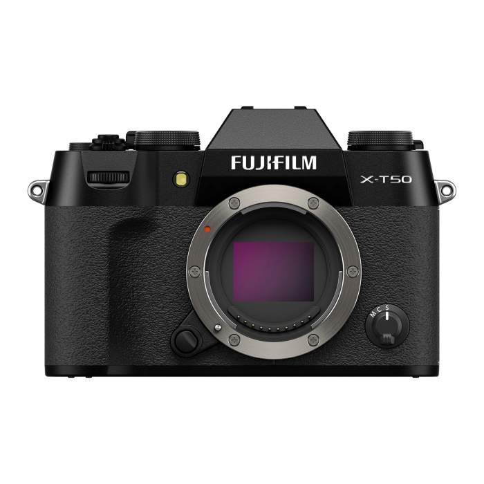 Bezspoguļa kameras - Fujifilm X-T50 APS-C 40MP X-Trans Black mirrorless camera - ātri pasūtīt no ražotāja Profesionāļu labākā izvēle