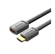 Vention HDMI-A Male to HDMI-A Female 4K HD PVC Cable 5m Vention AHCBJ (Black)Vention HDMI-A Male to HDMI-A Female 4K HD PVC Cable 5m Vention AHCBJ (Black)