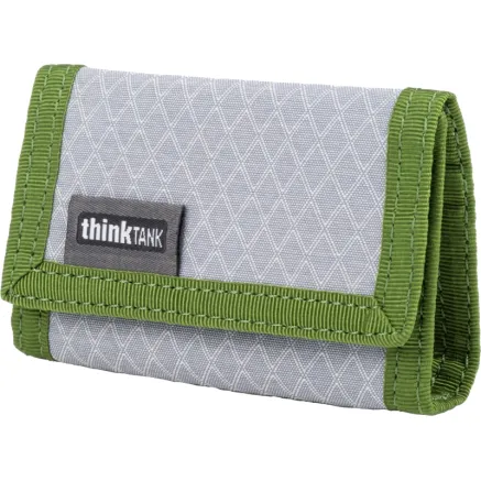 THINK TANK SECURE POCKET ROCKET MINI (WALLET WITH STRAP HOLDS 4 CF/CFEXPRESS OR 6 SD/MICROSD) GREEN 740226