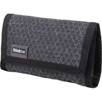 Atmiņas kartes - THINK TANK CARDS & POWER WALLET (HOLDS 3 CF/CFEXPR OR 4 SD/MICRO SD CARDS & 2 BATTERIES) SLATE BLACK 740229 - ātri pasūtīt no ražotāja