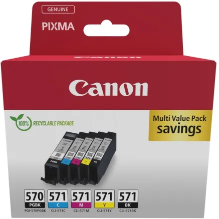 Canon ink cartridge PGI-570/CLI-571 Multipack 0372C006