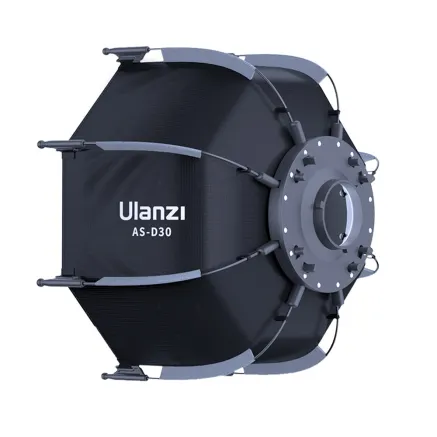 Ulanzi AS D30 Octagonal Softbox With Mini Bowens Mount And Grid 30cm L083GBB1