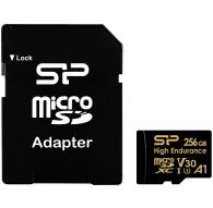 SiliconPowermemorycardmicroSDXC256GBHighEndurance adapterSP256GBSTXDV3V1HSPSiliconPowermemorycardmicroSDXC256GBHighEndurance adapterSP256GBSTXDV3V1HSP