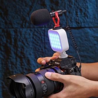 LED VLOG gaisma - Ulanzi U60 RGB Pocket light with U mount White L026GBW1 - perc šodien veikalā un ar piegādi