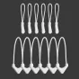 Straps & Holders - WANDRD Standard Zipper Puller Cloudbreak White WSZP CW 1 - quick order from manufacturer