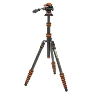 Photo Tripods - 3 Legged Thing Punks Brian 2.0 with Airhed Trinity Zwart/Oranje BRIANVIDEOLAVA2.0 - quick order from manufacturerPhoto Tripods - 3 Legged Thing Punks Brian 2.0 with Airhed Trinity Zwart/Oranje BRIANVIDEOLAVA2.0 - quick order from manufacturer