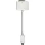 Vairs neražo - OWC 8-INCH NEWERTECH MINI DVI TO DVI VIDEO ADAPTER. EXCEPTIONAL QUALITY. MATCHES APPLE WHITE NWTCBLMDVIDVI
