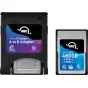 Atmiņas kartes - OWC CFEXPRESS ATLAS PRO R1850/W1700/VPG200 (TYPE A), CFX A TO B ADAPTER INCL. - 480GB OWCCFXA4P00480 - ātri pasūtīt no ražotāja