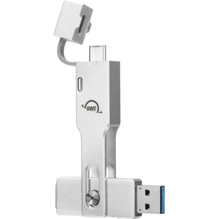 OWC ENVOY PRO MINI THUMB DRIVE PROFILE SSD WITH LANYARD (USB/USB-C) 2TB OWCENVPMCA20