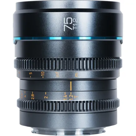 SIRUI CINE LENS NIGHTWALKER S35 75MM T1.2 RF-MOUNT METAL GREY MS75R-G