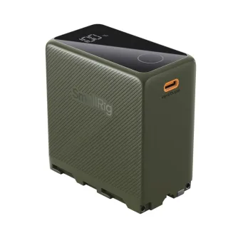 Kameru akumulatori - SmallRig 4577 NP-F970 USB C Rechargeable Camera Battery (Green) 4577 - ātri pasūtīt no ražotāja
