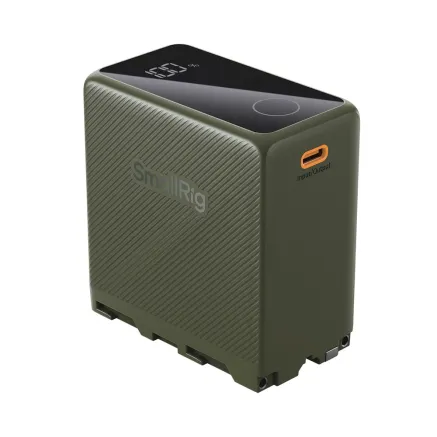 SmallRig 4577 NP F970 USB C Rechargeable Camera Battery (Green) 4577