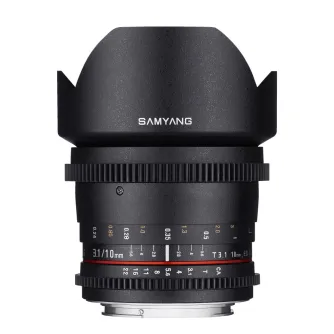 CINEMA Video Lenses - Samyang 10mm T3.1 ED AS NCS VDSLR Canon - quick order from manufacturer
