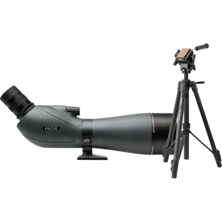 КОМПЛЕКТ ОПТИКИ FOCUS VIEWMASTER 20-60X80 С ВЕЛБОНОМ VM638 128303