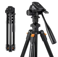 Video Tripods - K&F Concept K234A0 video tripod with 3D head and phone holder - quick order from manufacturerVideo Tripods - K&F Concept K234A0 video tripod with 3D head and phone holder - quick order from manufacturer