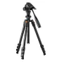 Видео штативы - K&F Concept K234A0 video tripod with 3D head and phone holder - быстрый заказ от производителя