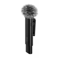 Ulanzi WM-10-I wireless lavalier microphone transmitter with fluffy windshield, Lightning port, and compact clip-on design for seamless Apple device connectivityUlanzi WM-10-I wireless lavalier microphone transmitter with fluffy windshield, Lightning port, and compact clip-on design for seamless Apple device connectivity