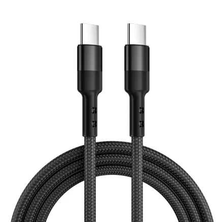 Caruba USB C to USB C 60W Cable 30cm Black USBC 30CMB