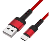 Кабели - Caruba USB A to USB C 60W Cable 1 Meter Red USBAC 1MR - быстрый заказ от производителяКабели - Caruba USB A to USB C 60W Cable 1 Meter Red USBAC 1MR - быстрый заказ от производителя