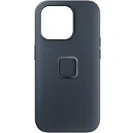 Peak Design Midnight auduma kastei Apple iPhone 15 Pro ar SlimLink™ magnētisko pievienošanas punktuPeak Design Midnight auduma kastei Apple iPhone 15 Pro ar SlimLink™ magnētisko pievienošanas punktu