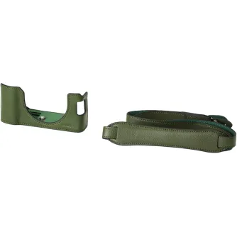 Kameru aizsargi - SMALLRIG 4701 LEATHER HALF CASE KIT FOR FUJIFILM X100VI (GREEN) 4701 - ātri pasūtīt no ražotāja