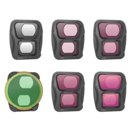 6 Adjustable Lens Filters Sunnylife for DJI AIR 3 A3-FI689 - MCUV+CPL+ND4+ND8+ND16+ND32