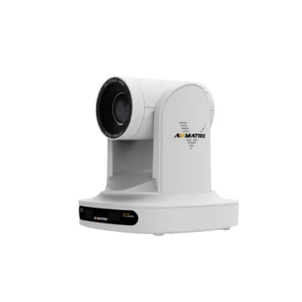 AVMATRIX PTZ Camera -20X-NDI wPSU - White PTZ1271-20X-NDI-W