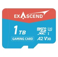 Memory Cards - Exascend UHS-I microSD Card Series 1TB Gaming EX1TUSDU1-NS - quick order from manufacturerMemory Cards - Exascend UHS-I microSD Card Series 1TB Gaming EX1TUSDU1-NS - quick order from manufacturer