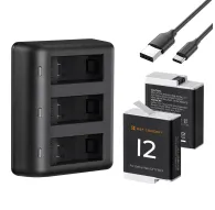 Аксессуары для экшн-камер - K&F Gopro Hero12(Compatible with 11/10/9)Three-slot LED charging stand*1 + USB to Type C KF28.0032 -Аксессуары для экшн-камер - K&F Gopro Hero12(Compatible with 11/10/9)Three-slot LED charging stand*1 + USB to Type C KF28.0032 -