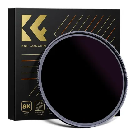 K&F 72mm Solar Filter ND100000,16.6-Stop Solid Neutral Density Nano-X Series KF01.2516