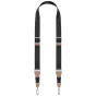 Kameru siksniņas - K&F Camera neck strap32mm black condensed polymer material webbing, 4 aluminum alloy square buckle KF13.115V1 - ātri pasūtīt no ražotāja