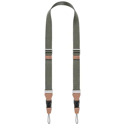 K&F Camera neck strap32mm green condensed polymer material webbing, 4 aluminum alloy square buckle KF13.115V3
