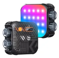 LED Phone Light - K&F RGB Full Color Light Built-in Battery 21 Lighting Effects Black KF34.036 - buy today in Master Foto store and with deliveryLED Phone Light - K&F RGB Full Color Light Built-in Battery 21 Lighting Effects Black KF34.036 - buy today in Master Foto store and with delivery