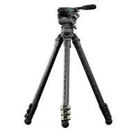 Video Tripods - Tilta 75mm Cine Fluid Head with 3-Stage Carbon Fiber Tripod Legs (8KG) - Space Gray TT-CT08-75-SG - quick order from manufacturerVideo Tripods - Tilta 75mm Cine Fluid Head with 3-Stage Carbon Fiber Tripod Legs (8KG) - Space Gray TT-CT08-75-SG - quick order from manufacturer