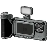 For smartphones - Tilta Khronos iPhone 15 Pro Basic Kit - Space Gray with battery TK-IP15-PB-SG - quick order from manufacturerFor smartphones - Tilta Khronos iPhone 15 Pro Basic Kit - Space Gray with battery TK-IP15-PB-SG - quick order from manufacturer