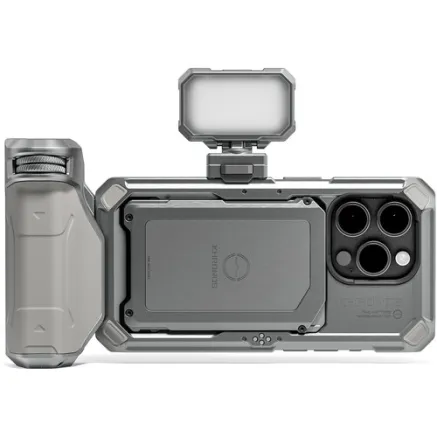 Tilta Khronos iPhone 15 Pro Basic Kit - Titanium White with battery TK-IP15-PB-TW