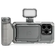 For smartphones - Tilta Khronos iPhone 15 Pro Basic Kit - Titanium White with battery TK-IP15-PB-TW - quick order from manufacturerFor smartphones - Tilta Khronos iPhone 15 Pro Basic Kit - Titanium White with battery TK-IP15-PB-TW - quick order from manufacturer