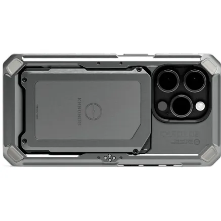 Tilta Khronos iPhone 15 Pro Case - Titanium White TK-IP15-PFC-TW