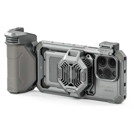 Tilta Khronos iPhone 15 Pro Max Advanced Kit - Titanium White with battery TK-IP15-PMC-TW