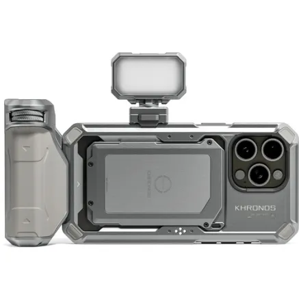 Tilta Khronos iPhone 15 Pro Max Basic Kit - Titanium White with battery TK-IP15-PMB-TW